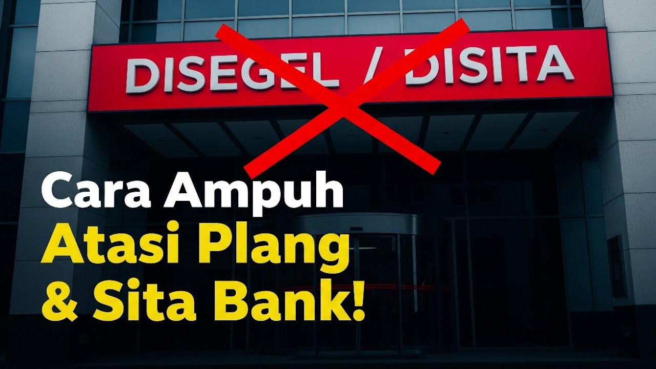 Cara Ampuh Hadapi Plang & Sita Bank 🔥 Solusi Hukum #SitaBank #SolusiHukum #junianlyfe