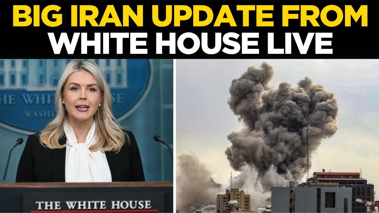 Karoline Leavitt LIVE: White House updates on Iran war operations | Karoline Drops Major Update LIVE