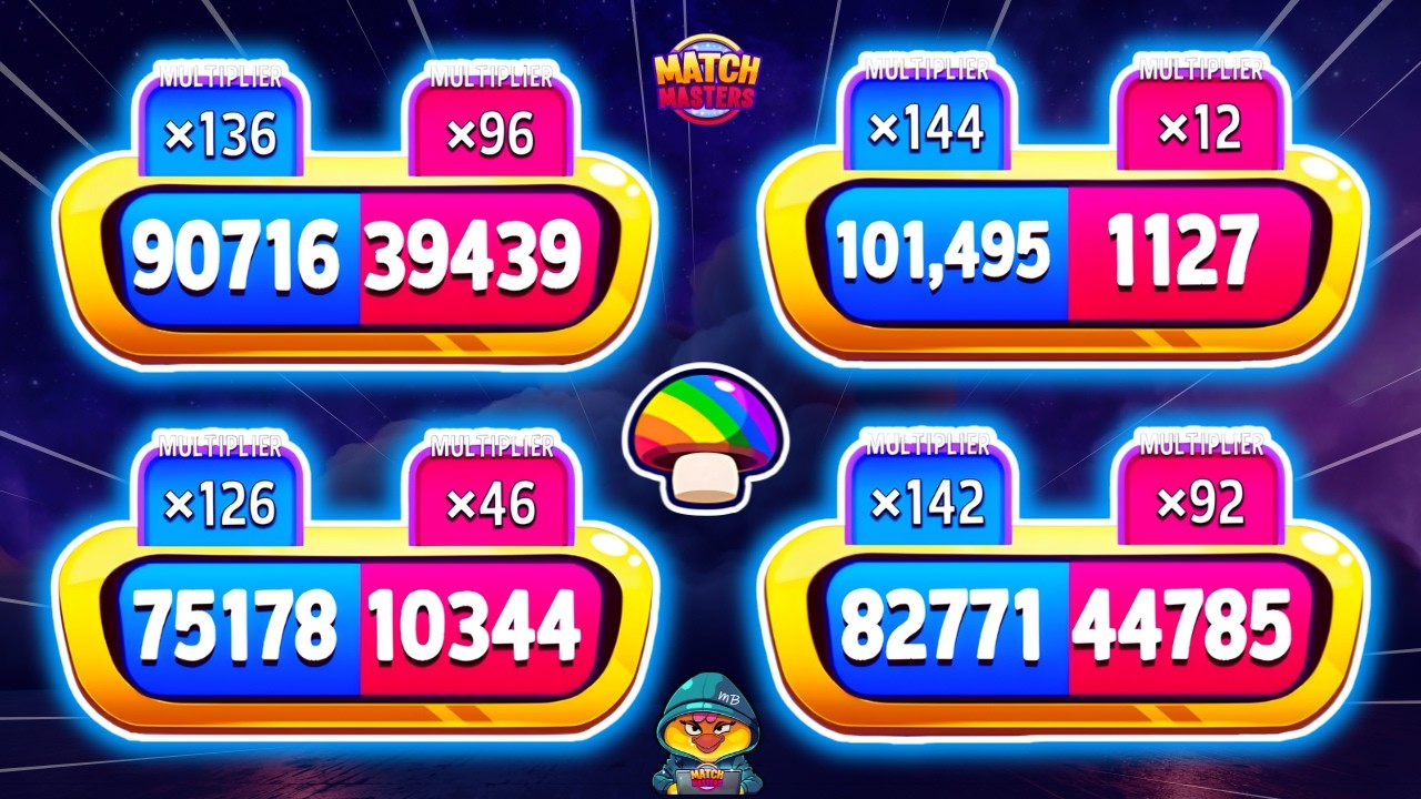 INSANITY OF MIGHTY MUSHROOMS 🔥 MATCH MASTERS TOURNAMENT