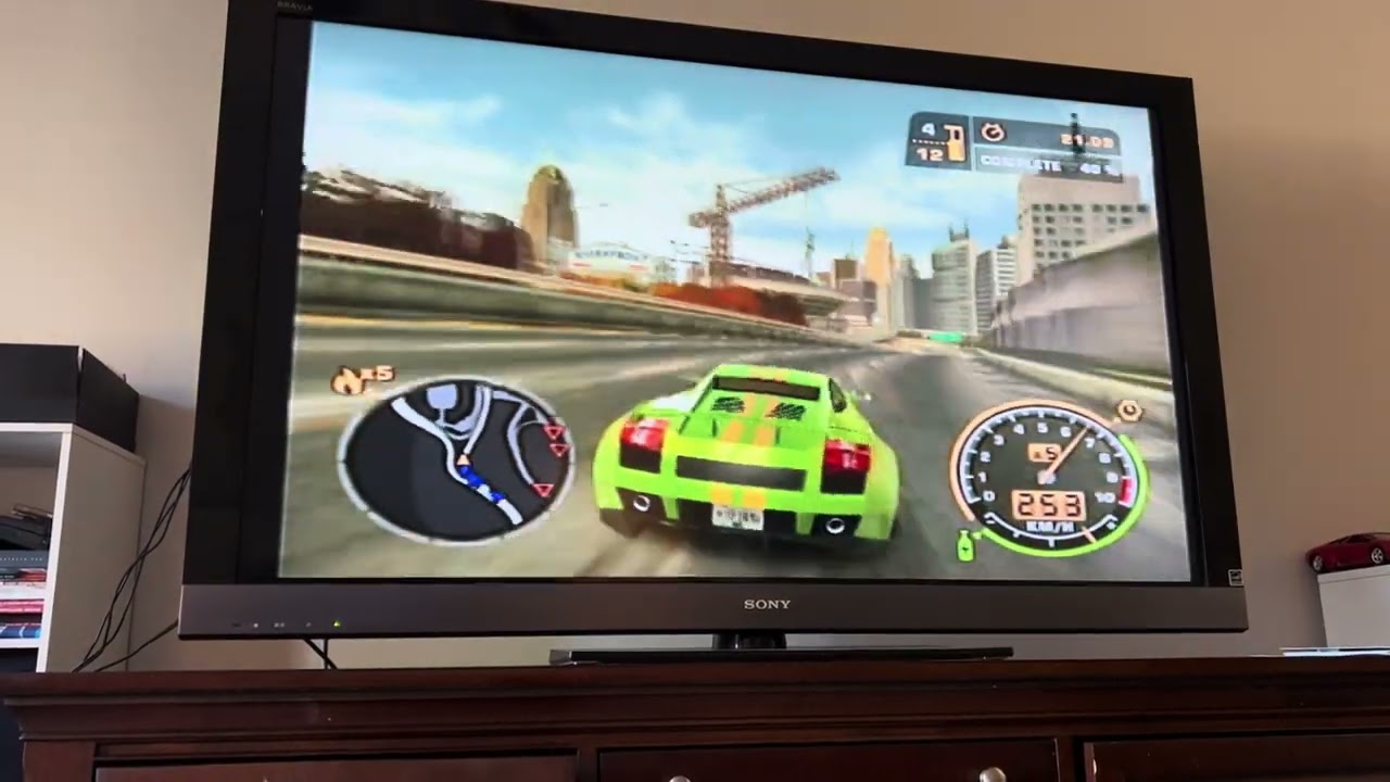Need For Speed Most Wanted PS2 Tollbooth Time Trial Challenge 67 8:12.56