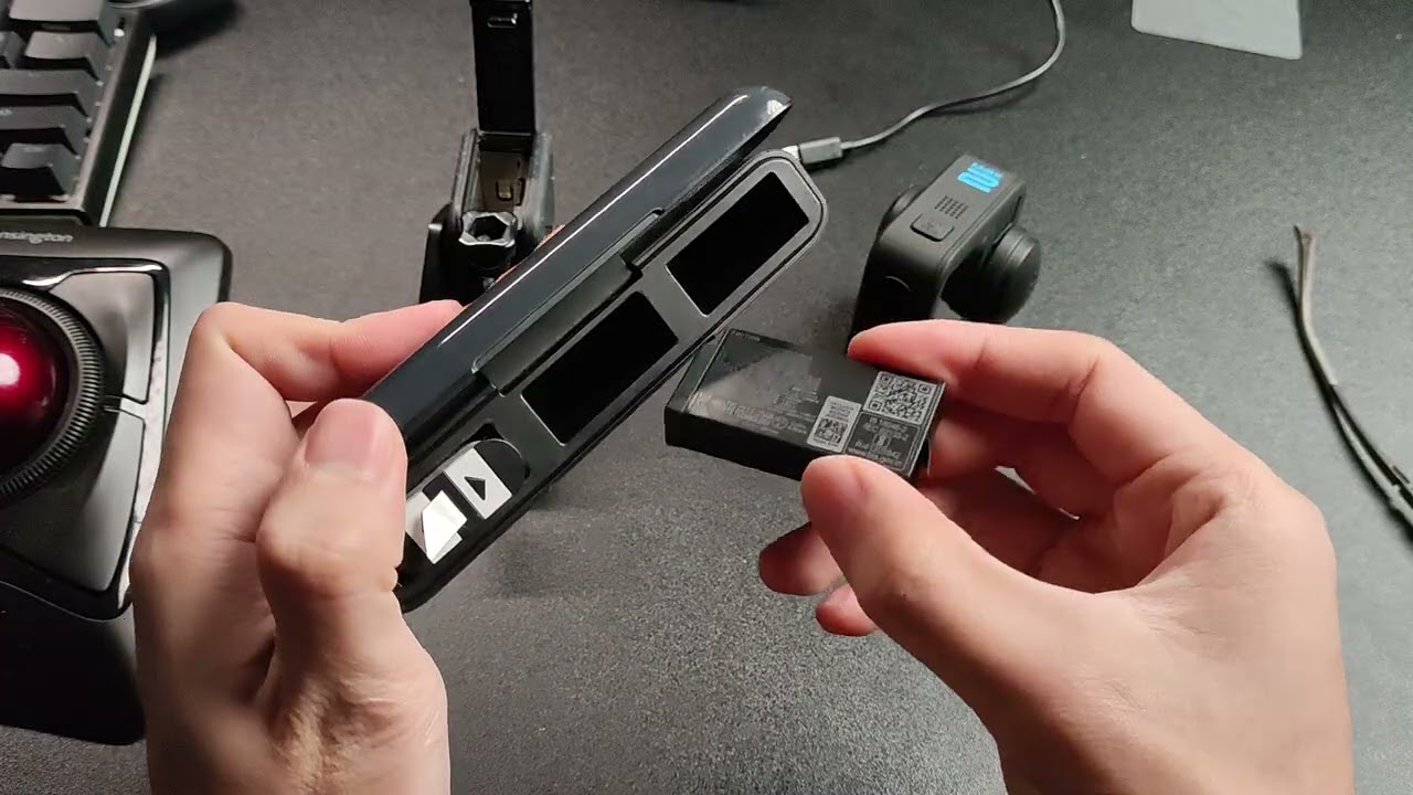 GoPro max 2 hacked with old GoPro battery charger save money with little modification 360 camera fix