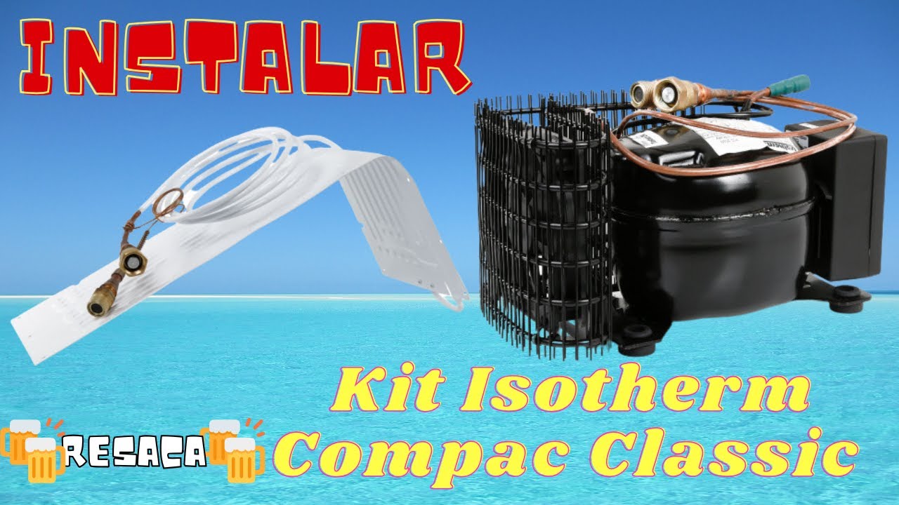 Instalación nevera 12V Isotherm en barco, furgoneta camper o autocaravana.