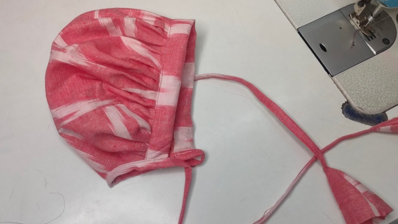 పిల్లలకు బేబీ క్యాప్ ఎలా కుట్టాలి|Baby Cap making|0-6 months Baby Cloth Cap Stitching in telugu