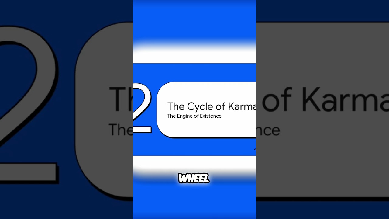 Karma Explained: The Cycle of Rebirth & Suffering #shorts