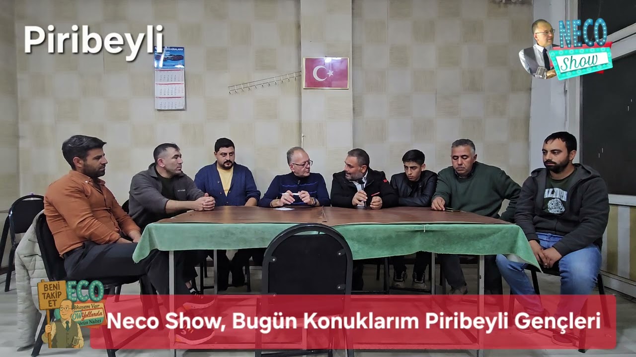 Neco Show,  konuklar Piribeyli Gen&ccedil;ler Konuşuyor.