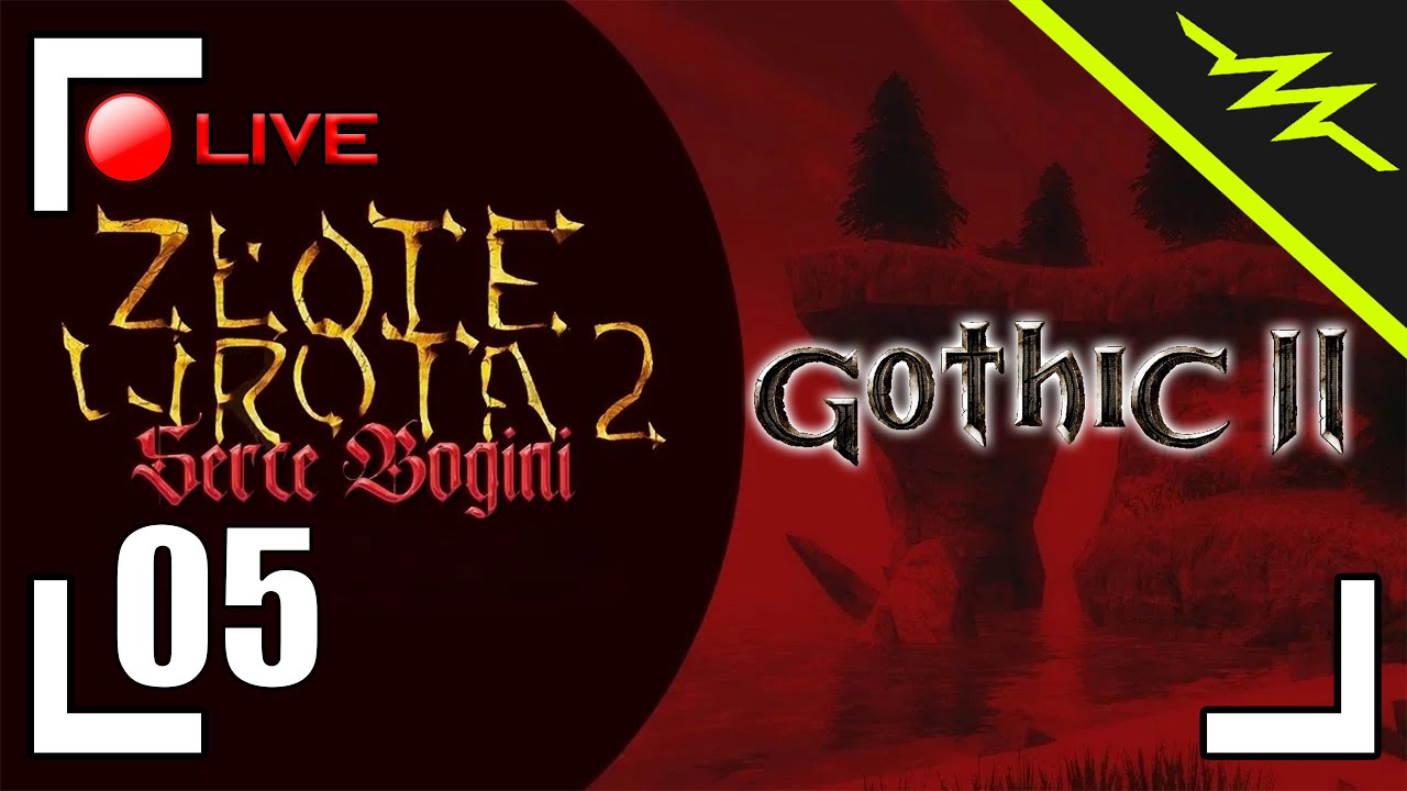Wielka owca i hieny cmentarne! | Gothic II: Złote Wrota 2 #5 | Zapis LIVE 🔴