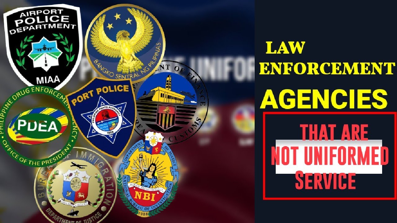 LAW ENFORCEMENT BUT NOT A UNIFORMED SERVICE || NOT A UNIFORMED PERSONNEL