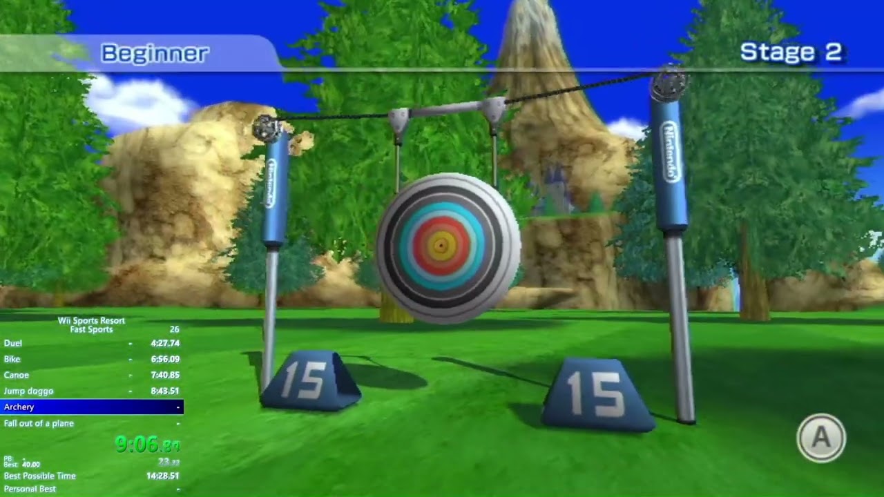(WR) Wii Sports Resort Fast Sports 14:32