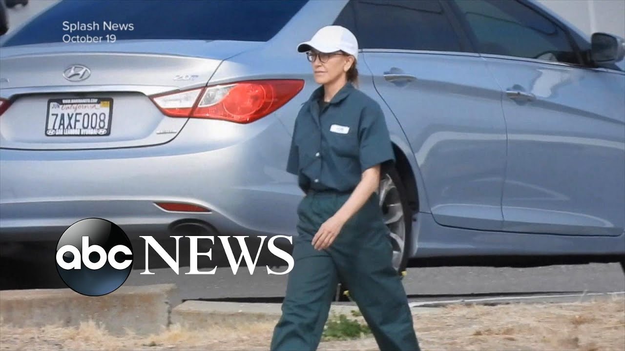 Actress Felicity Huffman serves 11 days of 14-day sentence