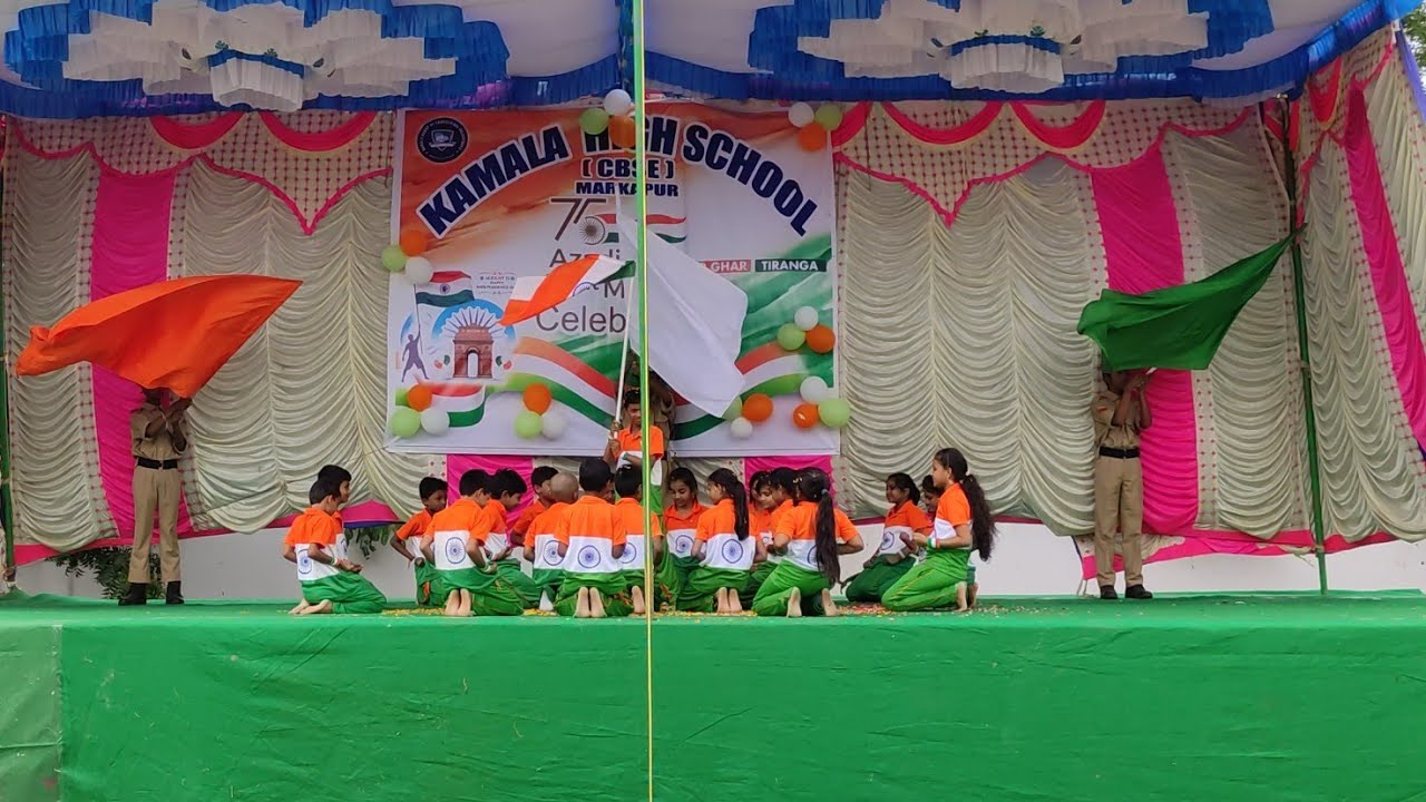 Vandematram Song || 75th Indipendence day Spl || Kamala High school (CBSE) || Markapur