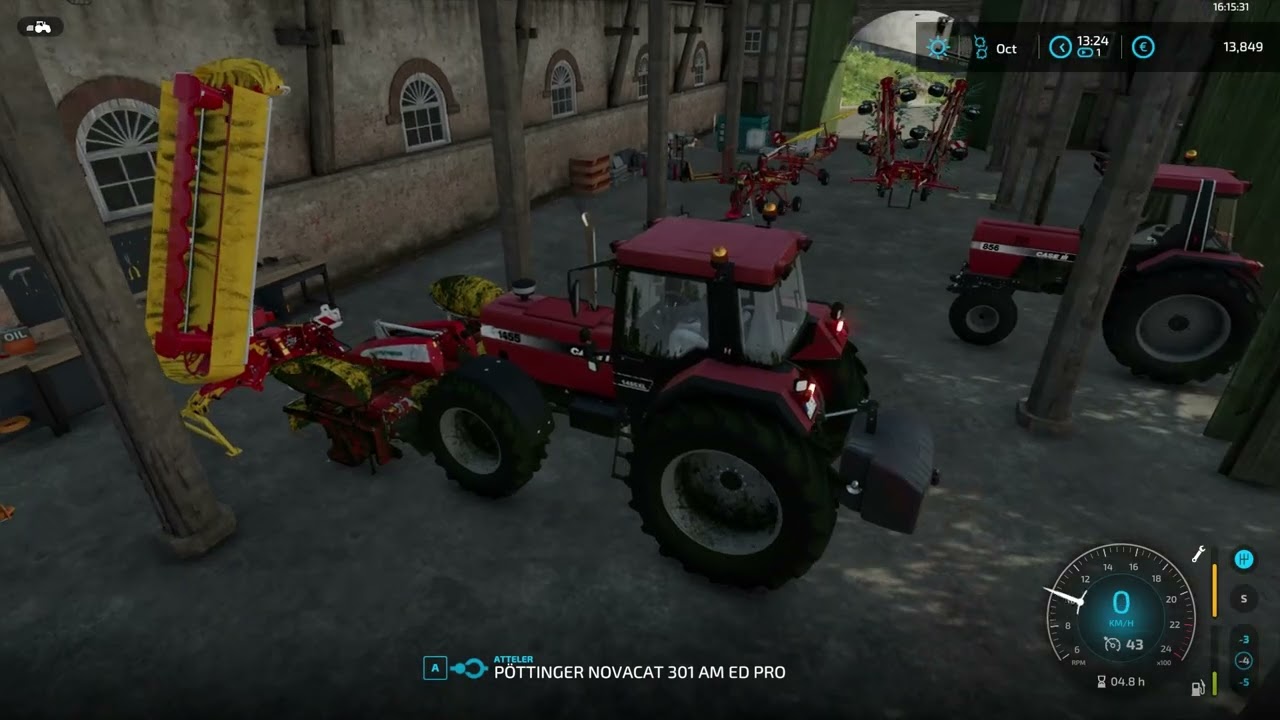 ça penche !! on fauche en coteau ! DEUTSCHLAND FS22