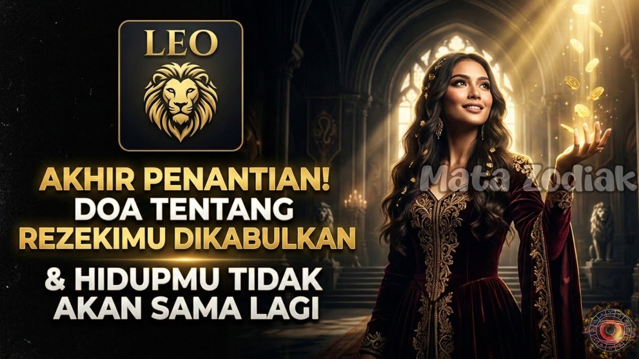 Leo♌ Akhir Penantian! Doa Tentang Rezekimu Dikabulkan, Hidupmu Berubah Hari Ini - Mata Zodiak