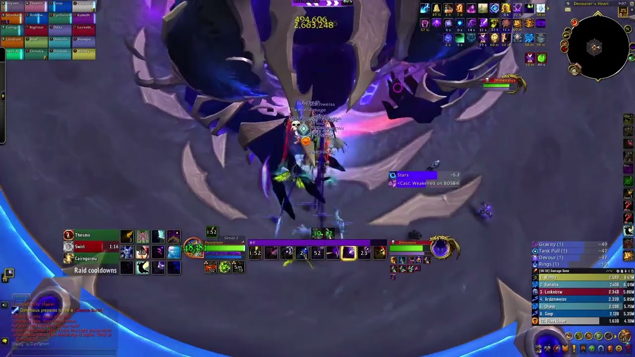 Mythic Dimensius Shadow Priest POV