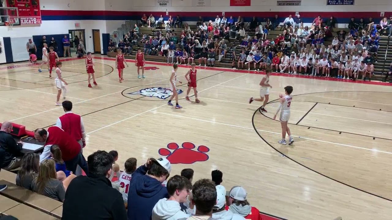 North Forsyth Middle School Basketball | NFMS vs Liberty | 20201-2022