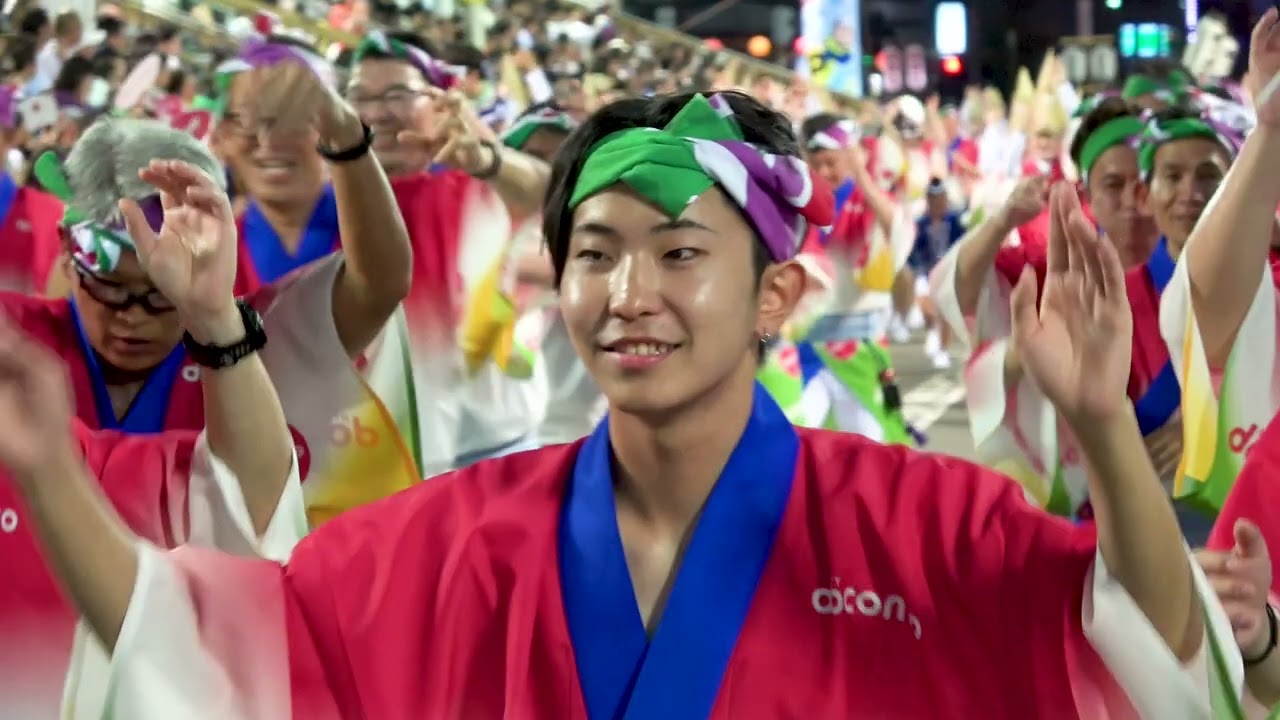 島憂樹さんが地元・徳島市の阿波踊りに登場！！　Mr.TROT JAPAN初代王者の現役高校生シンガー