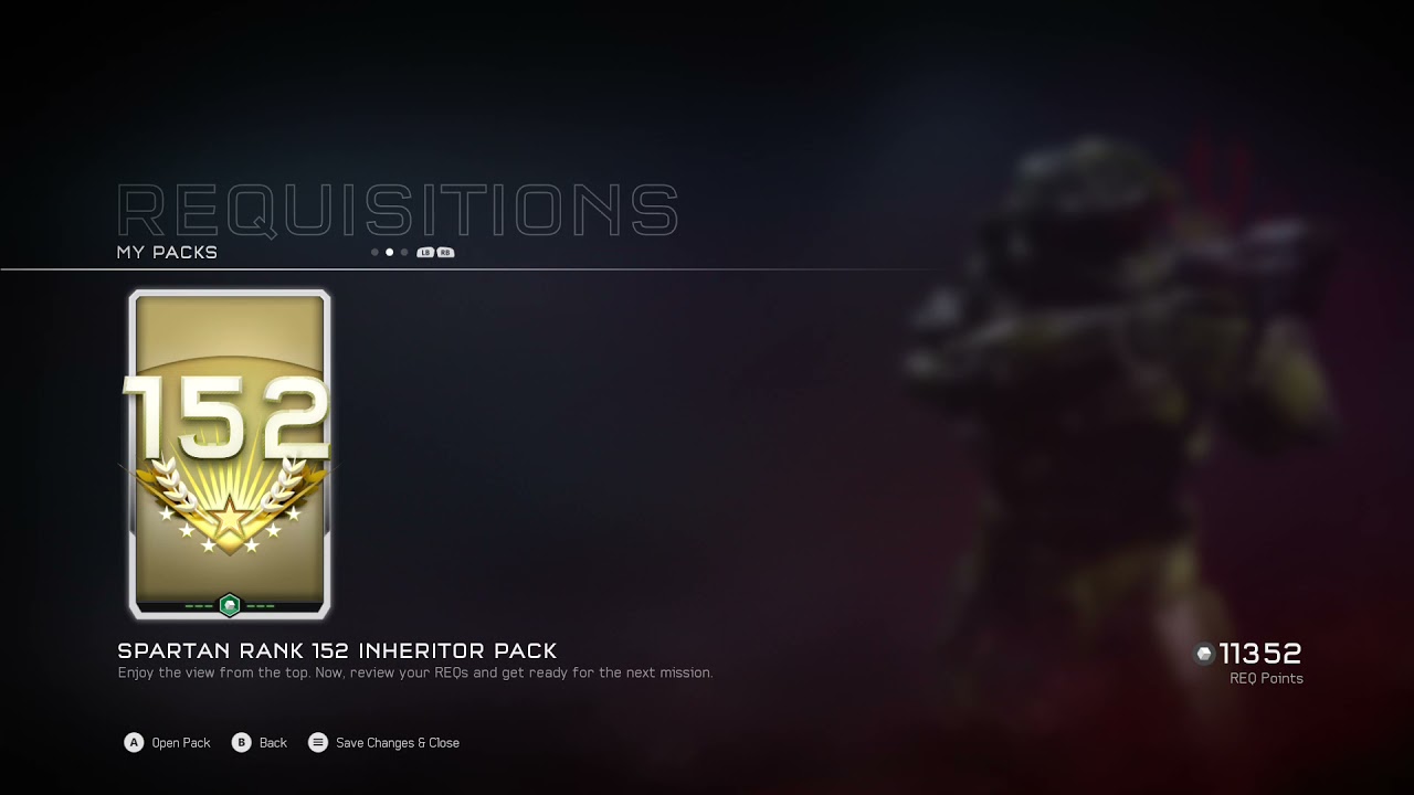 SR 152 Inheritor Pack
