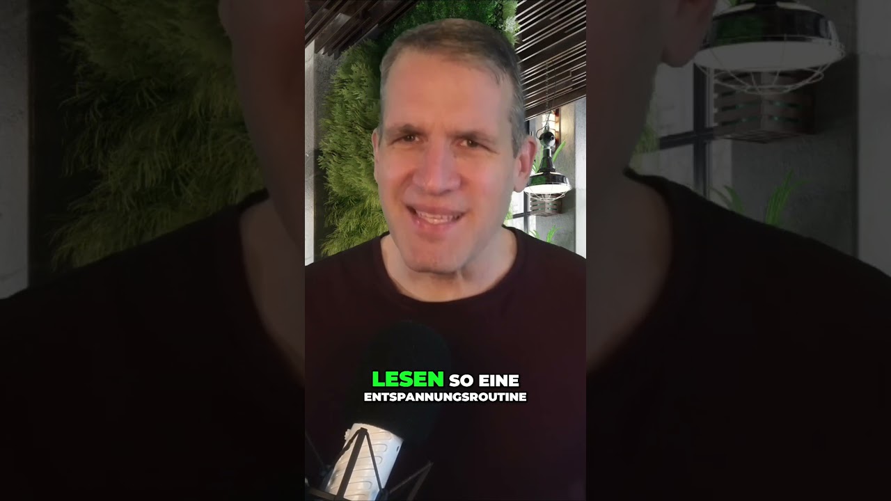 Die Bedeutung von #Entspannungsroutinen vor dem #Schlafengehen