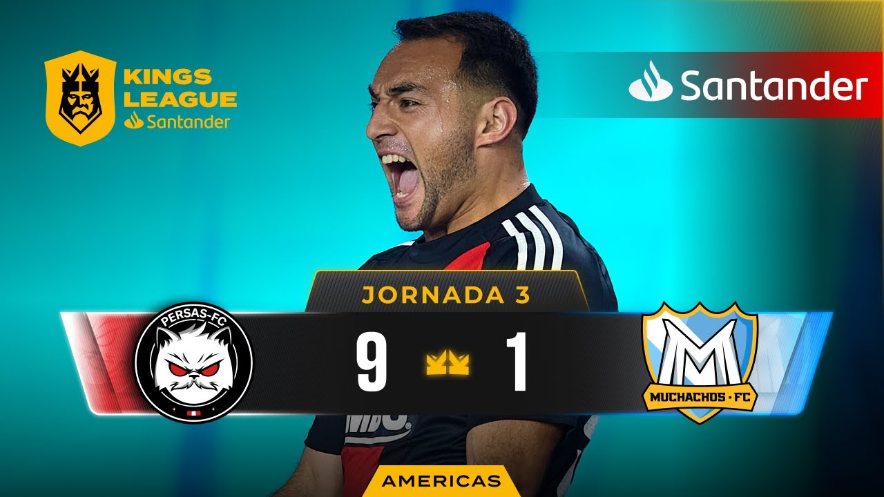 Persas FC de Zeein & Nicola Porcella VS Muchachos FC de Jero Freixas | J3 (9-1)