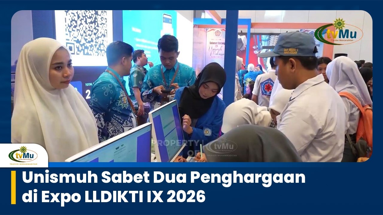 Unismuh Sabet Dua Penghargaan di Expo LLDIKTI IX 2026