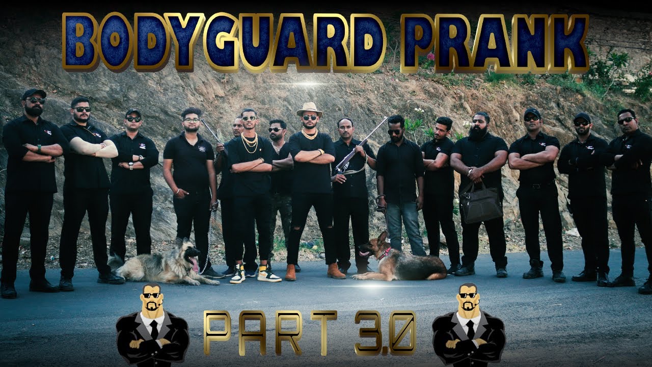 BODYGUARD PRANK ( PART 3.0 ) GOLD BOY IN UDAIPUR ||@bunty_k_official ||