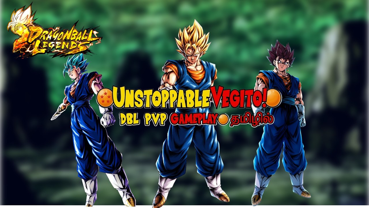 VEGITO PvP Gameplay 🔥 Destroying Players | DBL தமிழ் #dbl #dblegends #dbltamil#yonko_mk