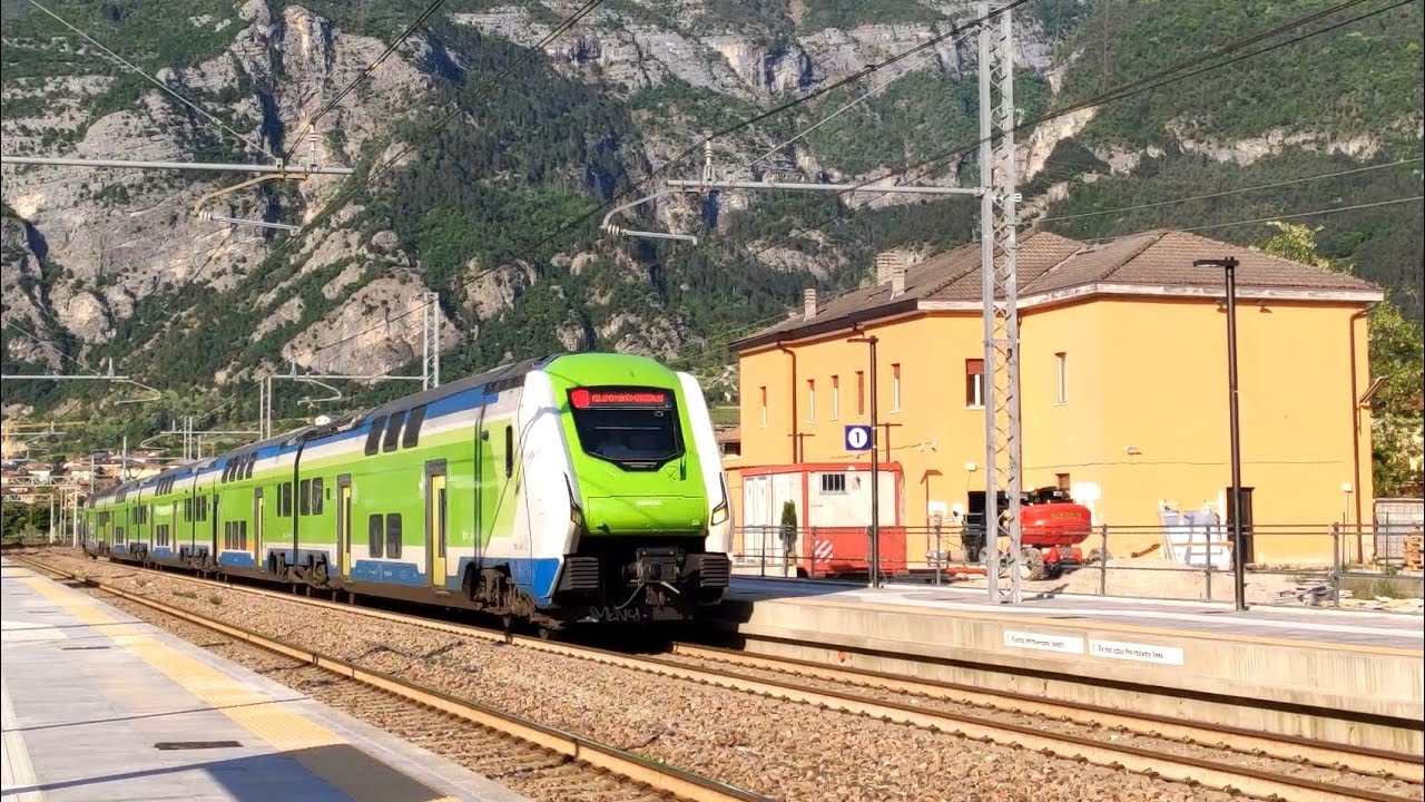 TRENI ALLA NUOVA STAZIONE DI CALLIANO!