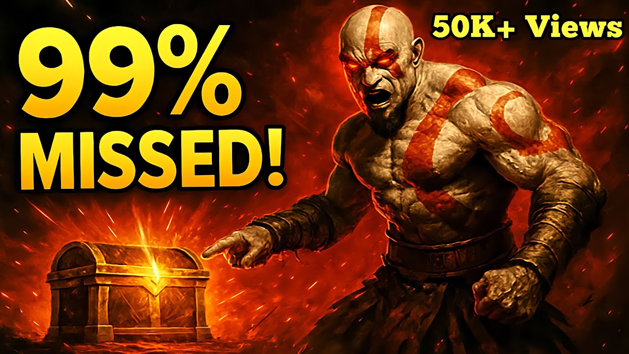 99% Players Missed THESE Hidden Chests in God of War 1 #godofwar #chest #gow #Kratos #ares 