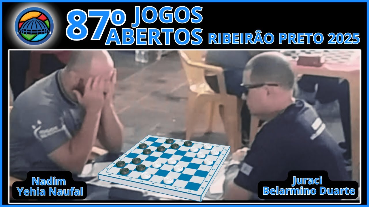 Hoje, nos Jogos Abertos realizados em Ribeirão Preto, o público acompanhou uma partida de alto nível