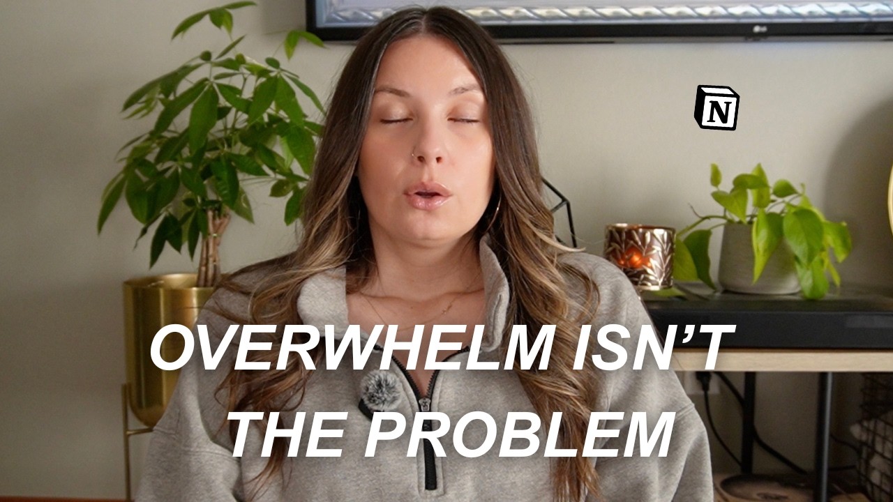 Overwhelm Is a Habit | How to Break It & Take Control of Your Life
