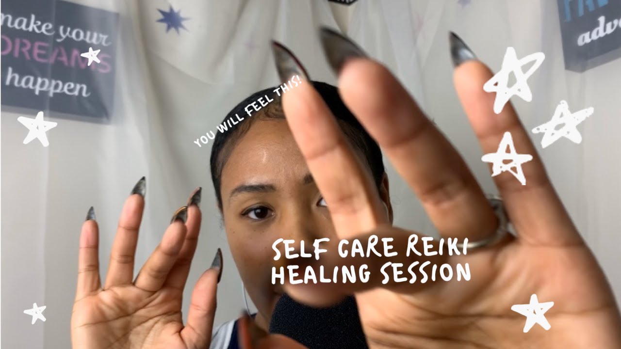 Self Care ASMR Chakra Healing | Reiki Master | Full Face April