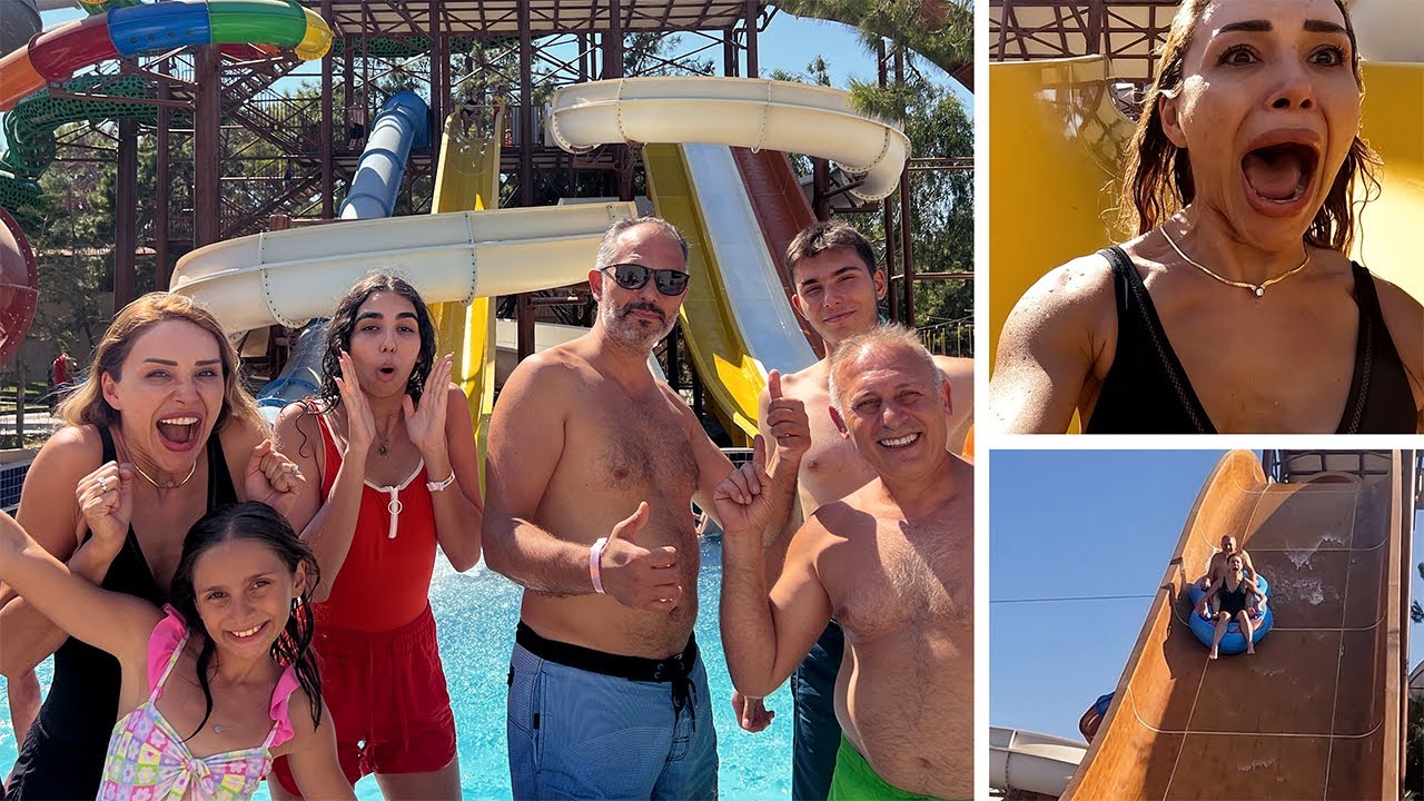 AQUAPARK VLOG ! EKİPLE LONG BEACH OTELDE 24 SAAT TATİL