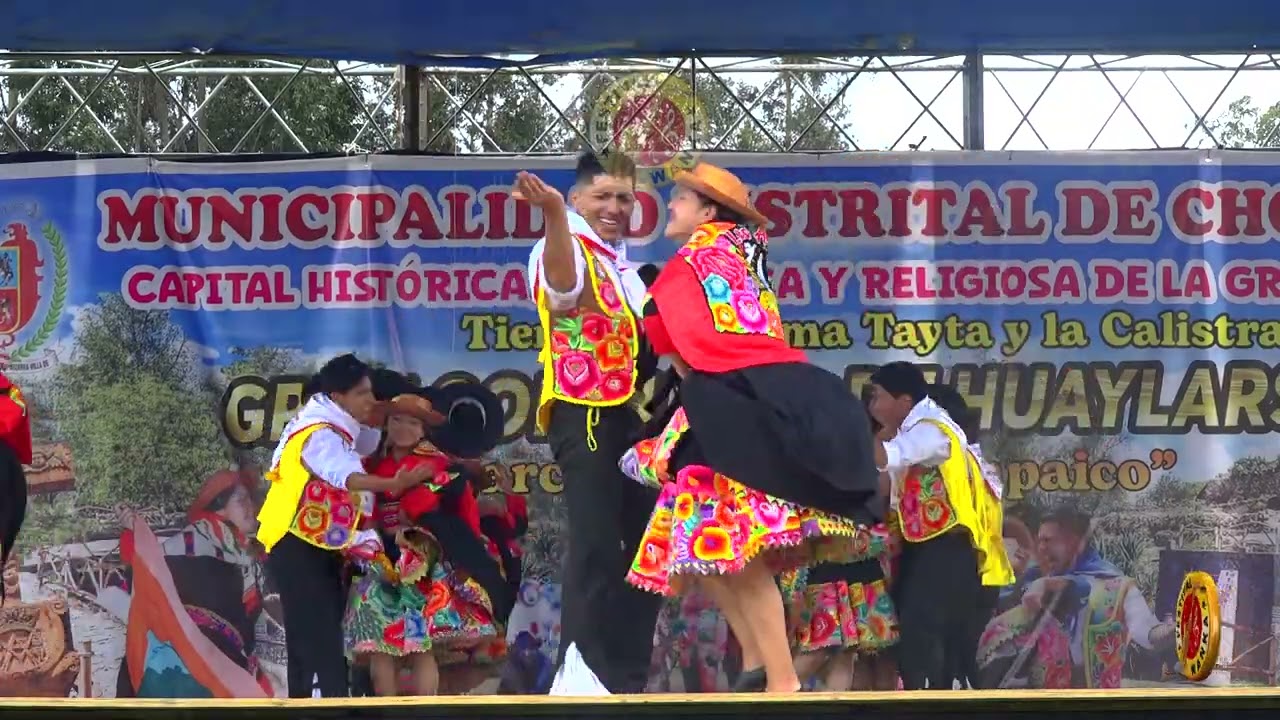 Los Angeles Virgen de Lourdes Cerrito La Libertad en  Chongos Bajo 2024  Orq. Excelentes del Peru