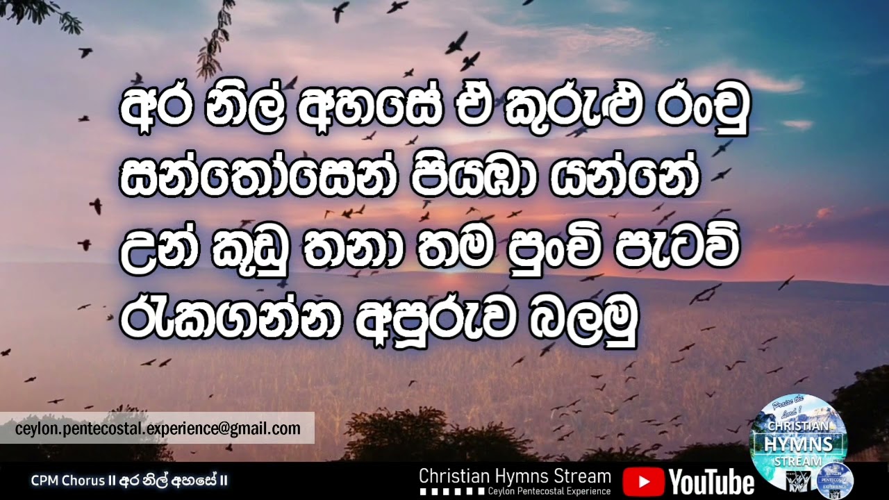 CPM Children Song - Ara Nil Ahase (අර නිල් අහසේ)