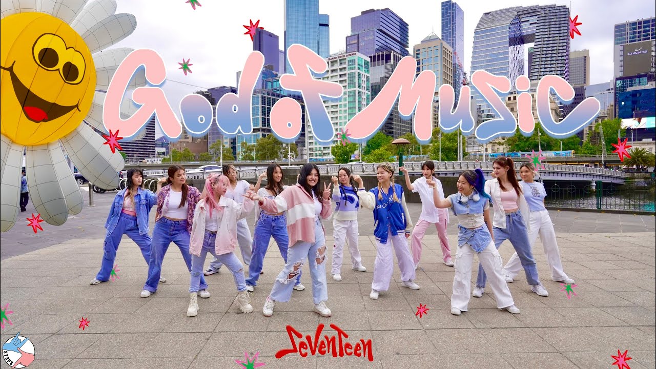 [KPOP IN PUBLIC] SEVENTEEN (세븐틴) 'GOD OF MUSIC' (음악의 신) DANCE COVER | MELB, AUS | ST3PS CREW