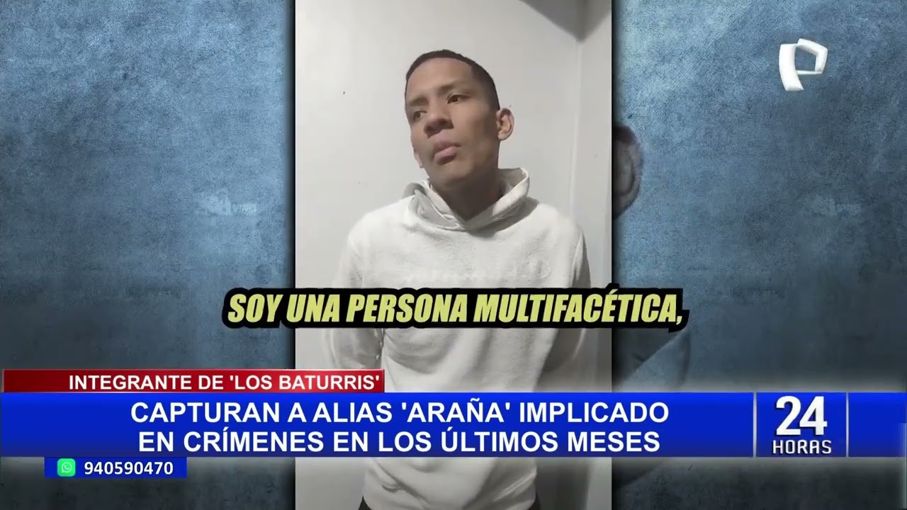 Cae alias 'Arañita': sicario usaba bicicleta para cometer asesinatos en el Callao
