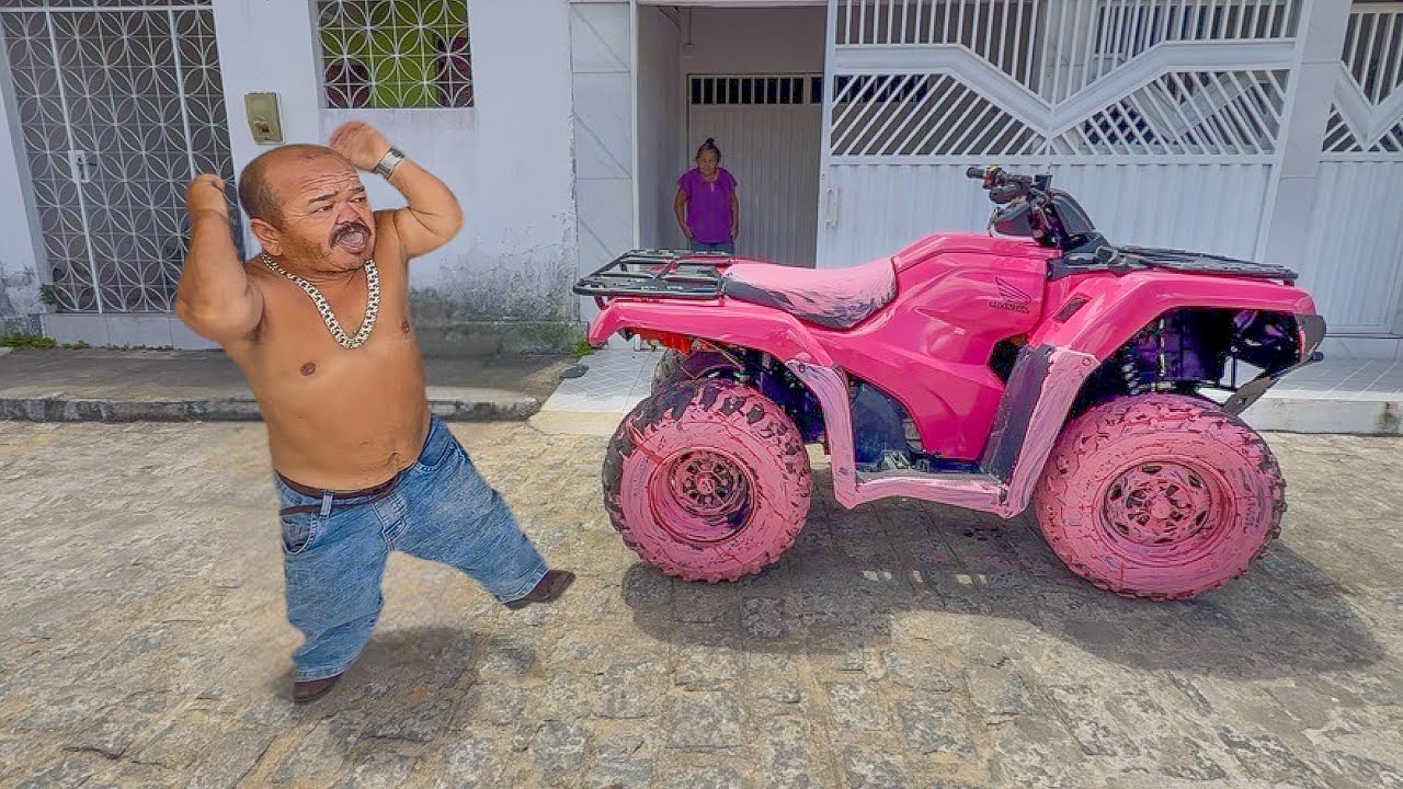 PILILIU SURTA APÓS VER O QUADRICICLO TODO ROSA 😱🚨 PARTE 2 | PILILIU DA RESENHA