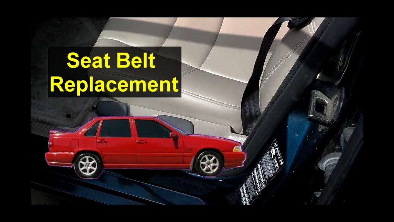 Seat belt replacement, front, Volvo S70, V70, XC70, etc. - VOTD