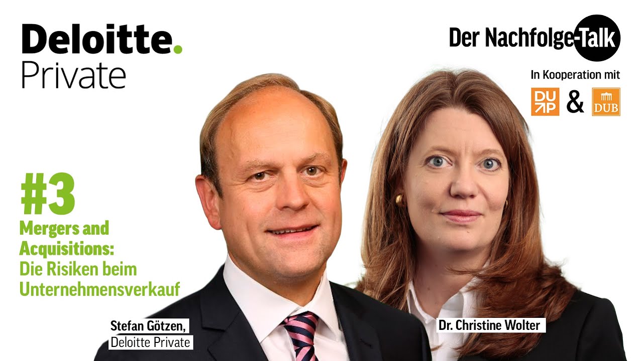 M&A: Die Risiken beim Unternehmensverkauf (Experten von Deloitte Private berichten)