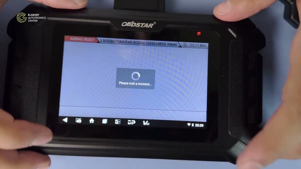 شرح مبرمجة OBDSTAR P50 الخاصة بمسح الحادث وإصلاح حساس الاستيرينج