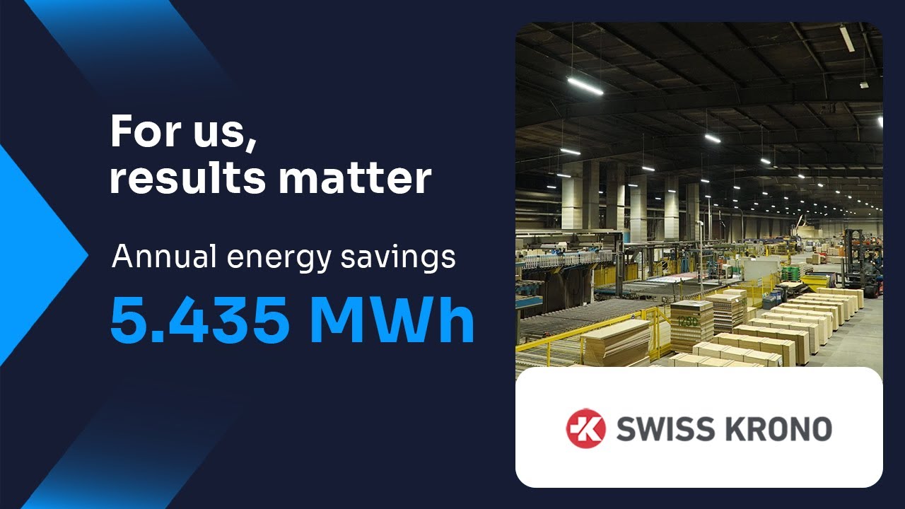 #Projects | Lighting Modernization for SWISS KRONO Without Interrupting Production