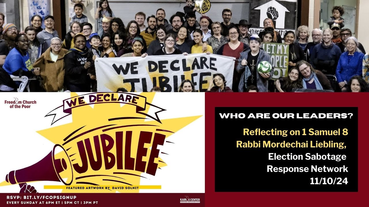 Reflection: Rabbi Mordechai Liebling, Election Sabotage Response Network