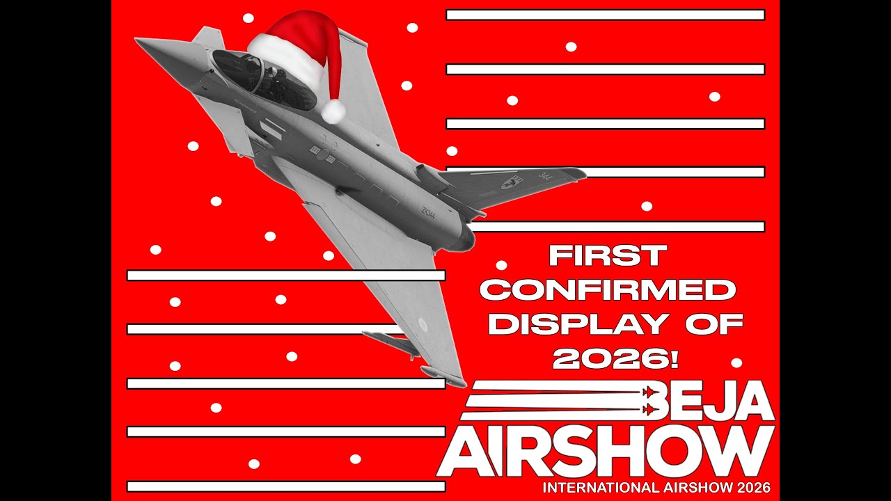 VIRTUAL RAF TYPHOON DISPLAY TEAM OVER BEJA! | Full Demo From Centre Line!