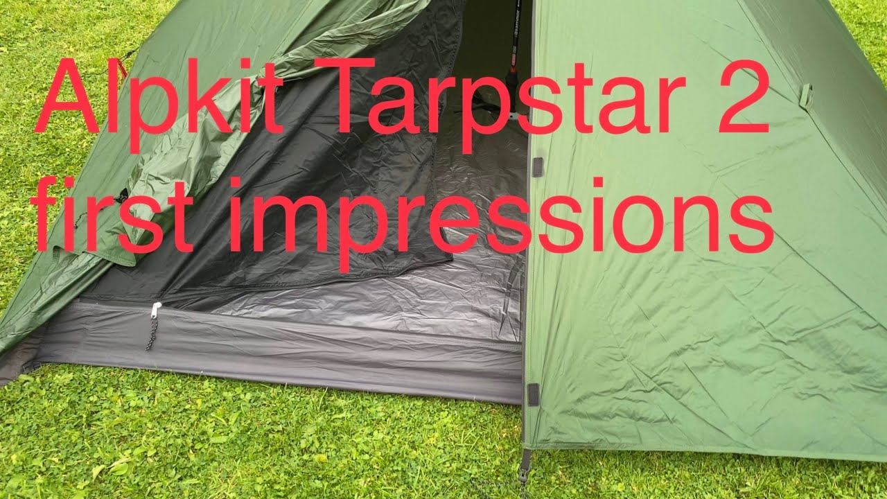 Alpkit Tarpstar 2 First impressions UK lightweight backpacking tent