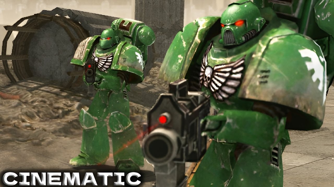 Space Marines vs Tau - Last Victim Warhammer 40k Mod | Men of War: Assault Squad 2