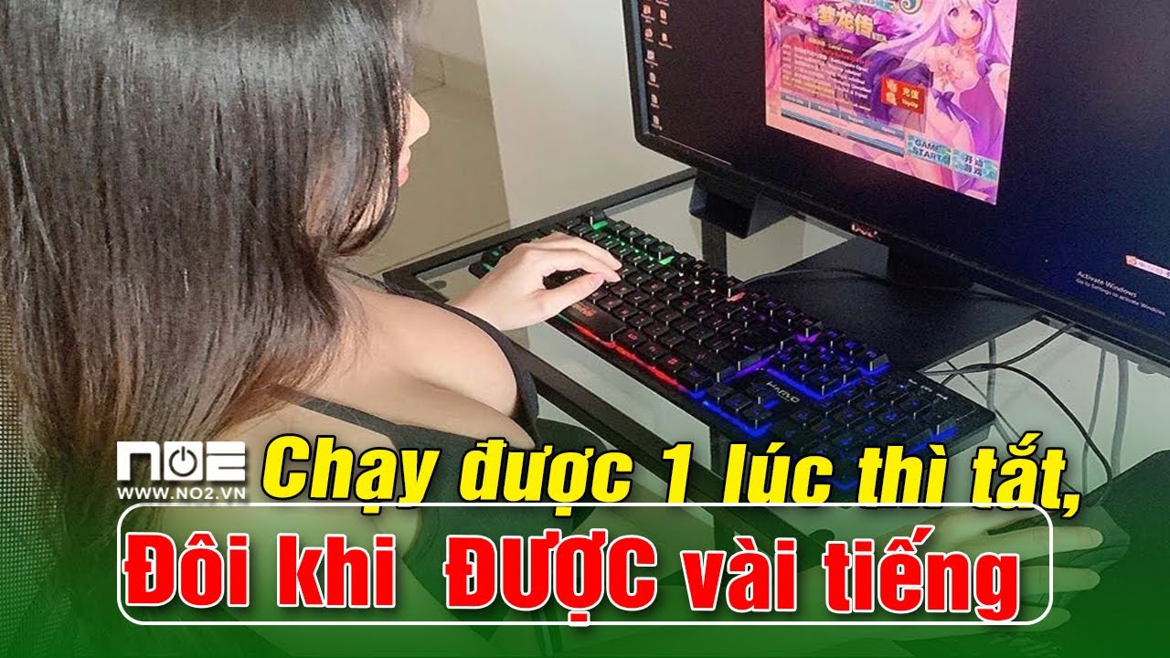 Máy tính chạy được 1 lúc thì tắt, Đôi khi vài tiếng mới tắt