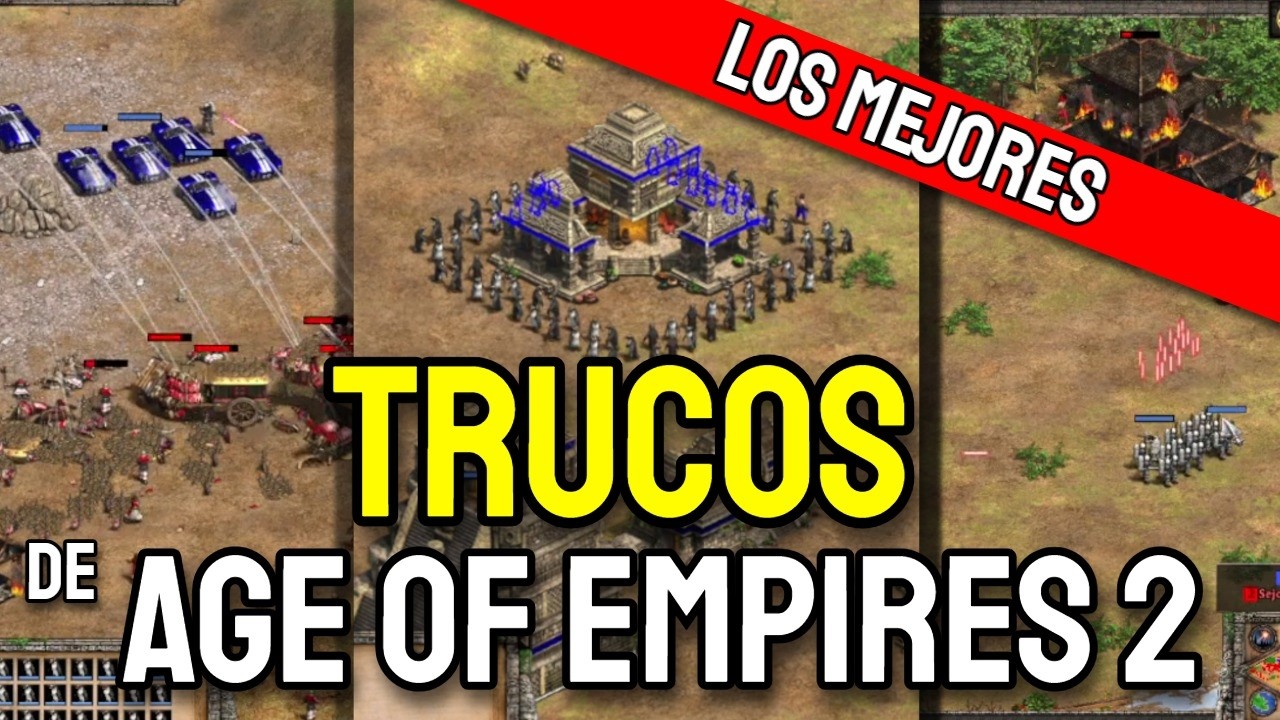 🔥⚔️Los MEJORES TRUCOS de AGE OF EMPIRES 2 DEFINITIVE EDITION 🏰Coche Cobra, Alfred la alpaca y más🏎️🦙