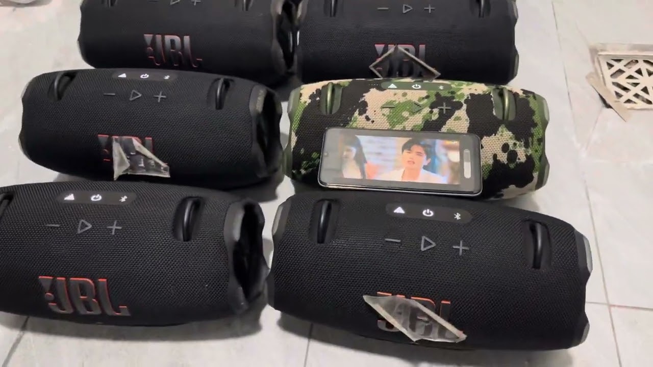 Kết nối 8 con loa JBl XTREME4 lại thì công suất nó cỡ nào tại linh loa lướt #linhloaluot #jbl