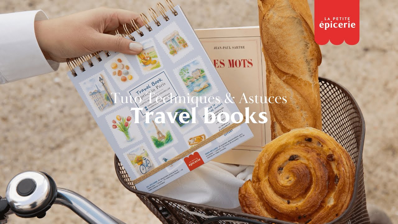Tuto Aquarelle Débutant 🎨 Peindre vos premières cartes postales avec le Travel Book