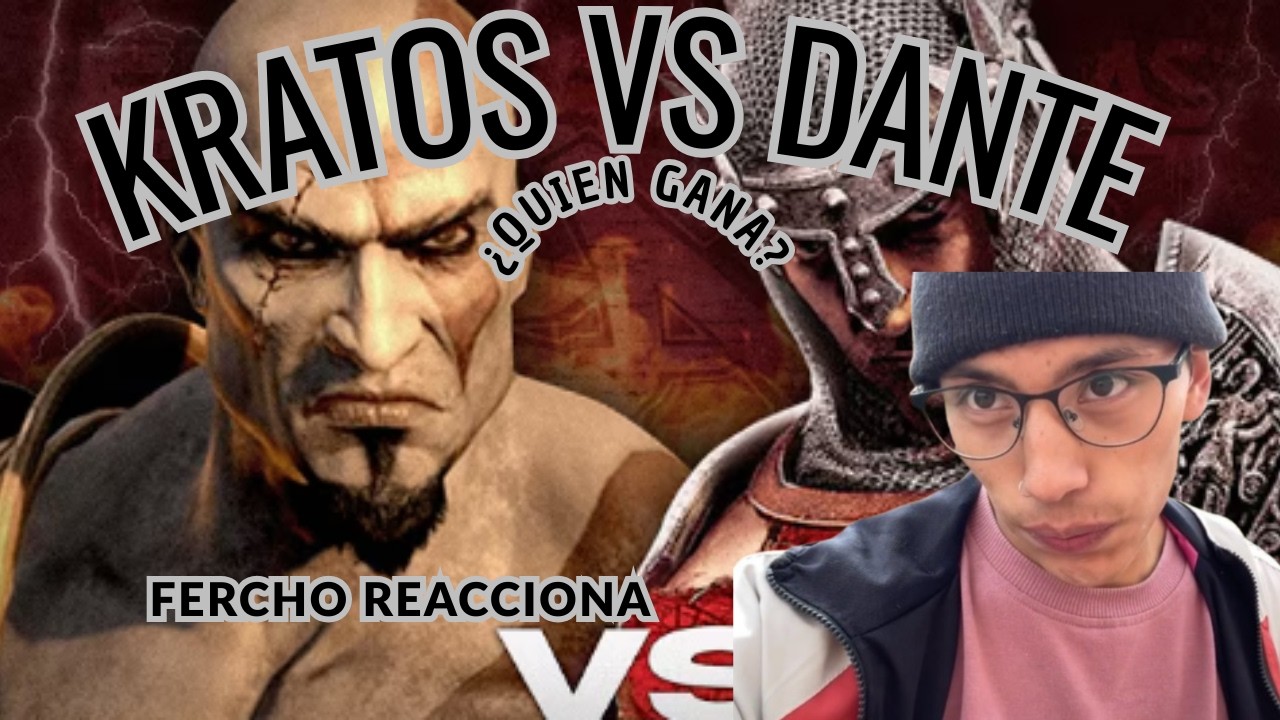 DANTE VS KRATOS REACCION AL RAP DE FRIKISMO