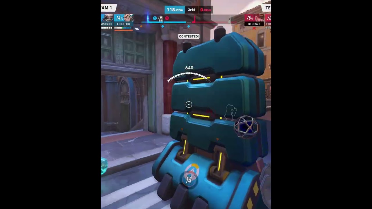 Sigma and Reinhardt Synergy. Longer Gameply of Ovewatch 6v6 QuickPlay